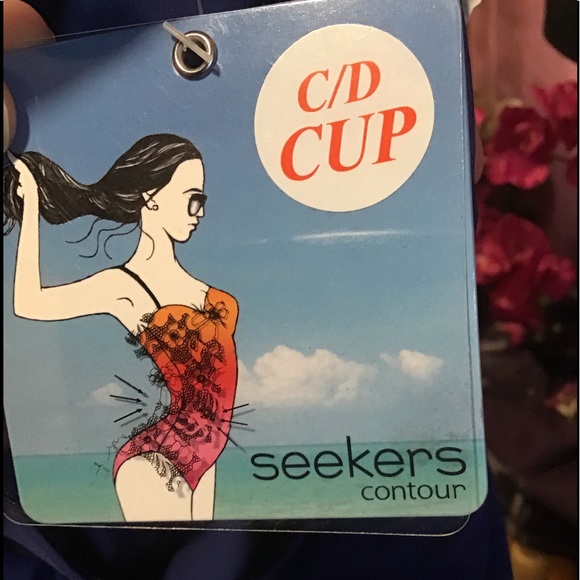🌹NWT SEEKERS CONTOUR SHAPEWEAR 22W C/D BRA CUPS SWIMSUIT - Picture 12 of 16